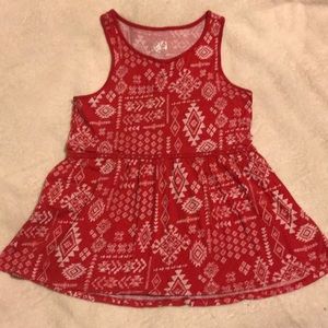 Justice Summer Top Size 12